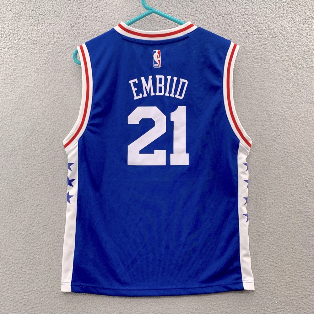 Blue Embiid #21 Basketball Jersey - Official NBA Style